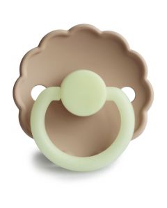 Frigg Fopspeen Daisy Night Silicone - 6-18m