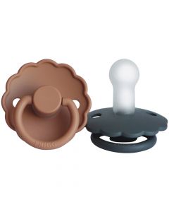 Frigg Fopspeen Daisy Silicone - 2 stuks - 0-6m