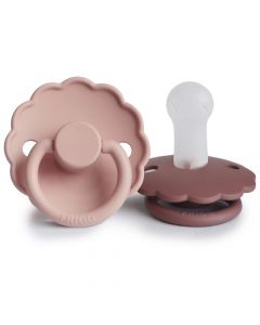 Frigg Fopspeen Daisy Silicone - 2 stuks - 6-18m