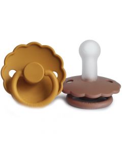 Frigg Fopspeen Daisy Silicone - 2 stuks - 6-18m