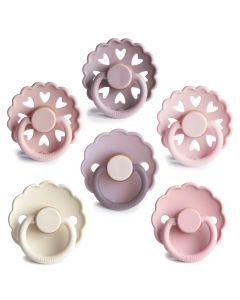 Frigg fopspeen Latex 6 stuks - 0-6m