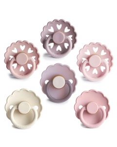 Frigg fopspeen Latex 6 stuks - 6-18m