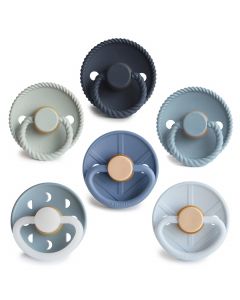 Frigg fopspeen Latex 6 stuks - 6-18m