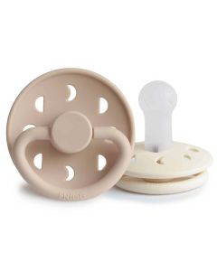 Frigg fopspeen Moon Silicone - 2 stuks - 6-18m