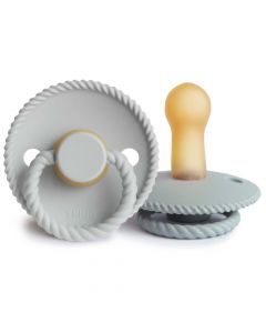 Frigg Fopspeen Rope Latex - 2 stuks - 6-18m