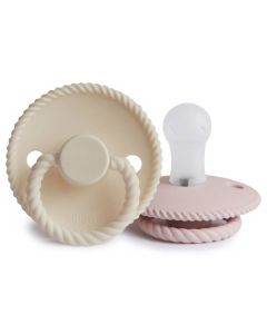 Frigg fopspeen Rope Silicone - 2 stuks - 0-6m