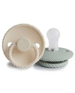 Frigg fopspeen Rope Silicone - 2 stuks - 0-6m