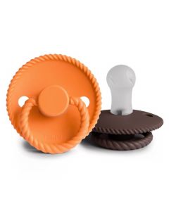Frigg fopspeen Rope Silicone - 2 stuks - 0-6m