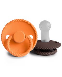 Frigg fopspeen Rope Silicone - 2 stuks - 6-18m