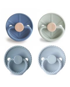Frigg fopspeen Silicone 4 stuks - 0-6m