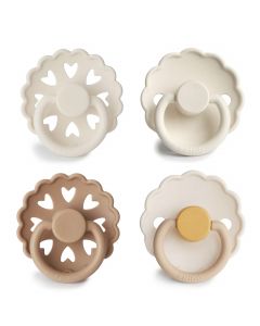 Frigg fopspeen Silicone 4 stuks - 0-6m