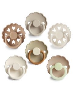 Frigg fopspeen Silicone 6 stuks - 6-18m