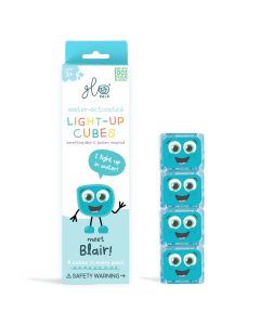 Light Up Cubes badspeelgoed - 4 stuks