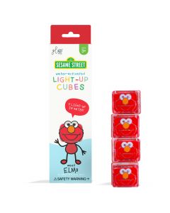Light Up Cubes badspeelgoed - 4 stuks