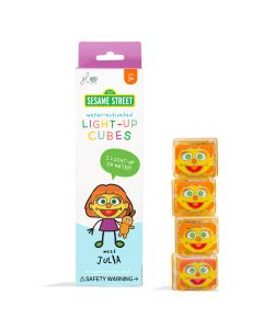 Light Up Cubes badspeelgoed - 4 stuks