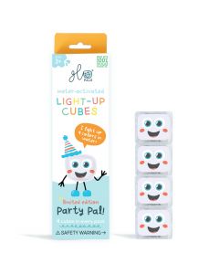 Light Up Cubes badspeelgoed - 4 stuks