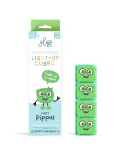 Light Up Cubes badspeelgoed - 4 stuks