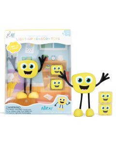 Light Up Character badspeeltje + 2 cubes