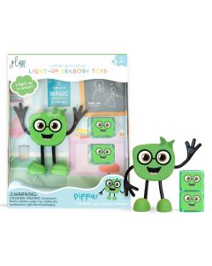 Light Up Character badspeeltje + 2 cubes