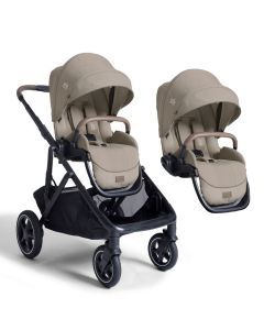 Versiti kinderwagen + tweede zitje