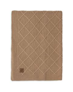Deken Check Knit / Fleece 75 x 100 cm