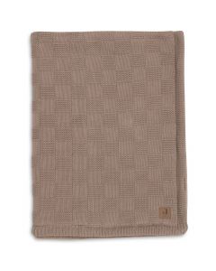 Deken 100x150cm Box Knit / Velvet