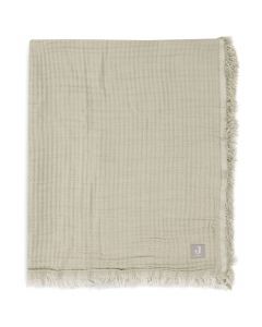Deken Muslin Fringe 120 x 120 cm