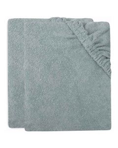 Aankleedkussenhoes badstof 50 x 70 cm - 2 stuks