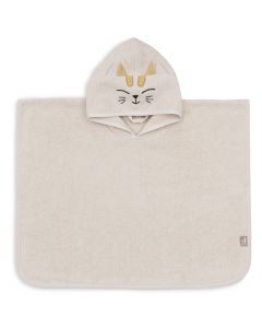 Badponcho badstof