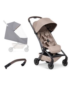 Aer 2 kinderwagen + veiligheidsbeugel + regenhoes