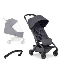 Aer 2 kinderwagen + veiligheidsbeugel + regenhoes