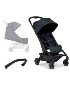 Aer 2 kinderwagen + veiligheidsbeugel + regenhoes