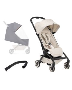 Aer 2 kinderwagen + veiligheidsbeugel + regenhoes