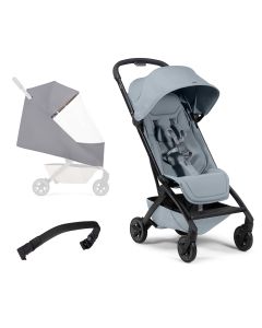 Aer 2 kinderwagen + veiligheidsbeugel + regenhoes