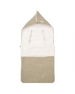 Voetenzak voor autostoel 0+ cotton fleece Malaga