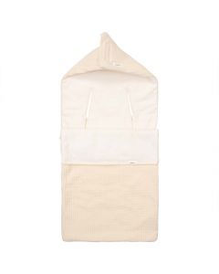 Voetenzak voor autostoel 0+ cotton fleece Malaga