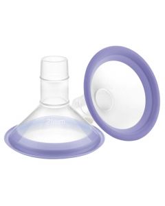 Comfort Fit borstschilden - 21 mm (2 stuks)