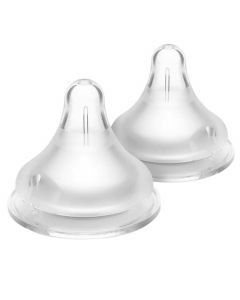 Flesspeen Natural Wave - Medium (2 stuks)