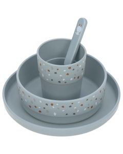 Eetset in PP/cellulose - 4 stuks