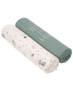 Heavenly Soft Swaddle tetradoeken XL 2st