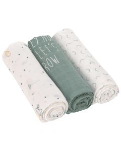 Heavenly Soft Swaddle tetradoeken L 3st
