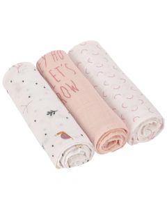 Heavenly Soft Swaddle tetradoeken L 3st