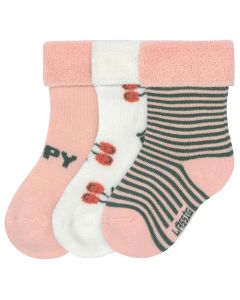 Set van 3 paar babysokken terry fleece - maat 12-14