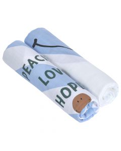 Heavenly Soft Swaddle tetradoeken XL 2st