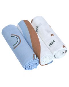 Heavenly Soft Swaddle tetradoeken L 3st