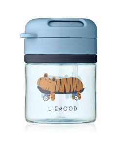 Pavia tritan beker met rietje 280 ml