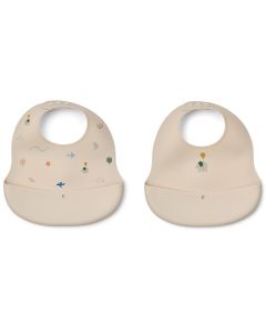 Set van 2 Ember slabbetjes