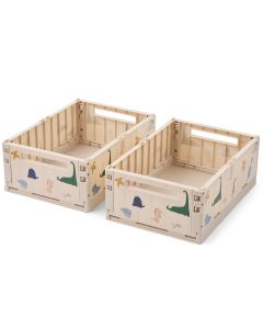 Set van 2 Weston opbergboxen maat M