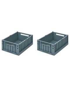 Set van 2 Weston opbergboxen maat M