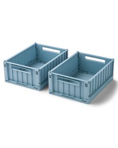 Set van 2 Weston opbergboxen maat S